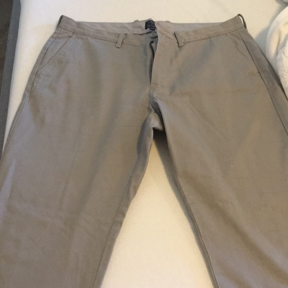 Men’s J Crew Sutton grey Chinos 34-30